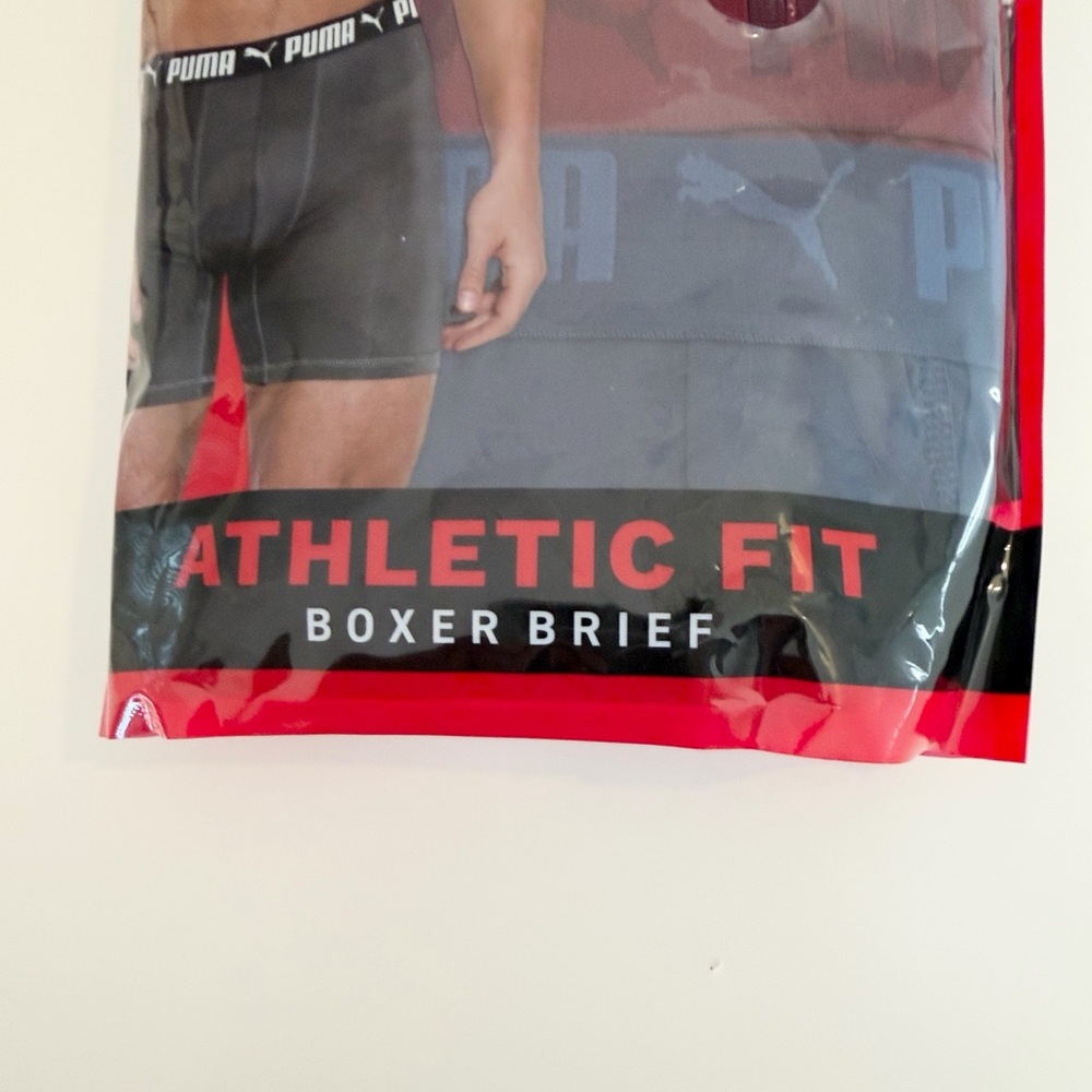 PUMA 5PK Performance Boxer Briefs Multicolor MED 32-34 Waist NWT - Picture 10 of 13